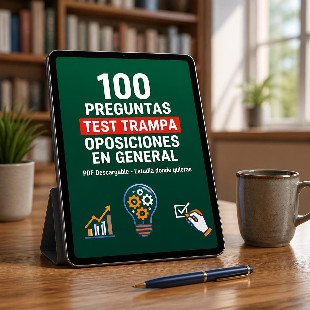 Pack 100 preguntas trampa para opositores parte 1 y 2
