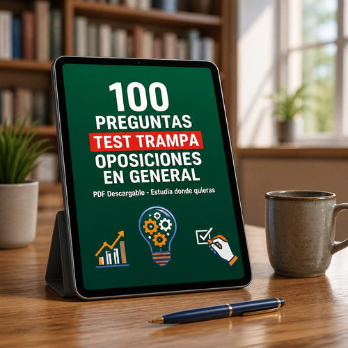 Pack 100 preguntas trampa para opositores parte 1 y 2